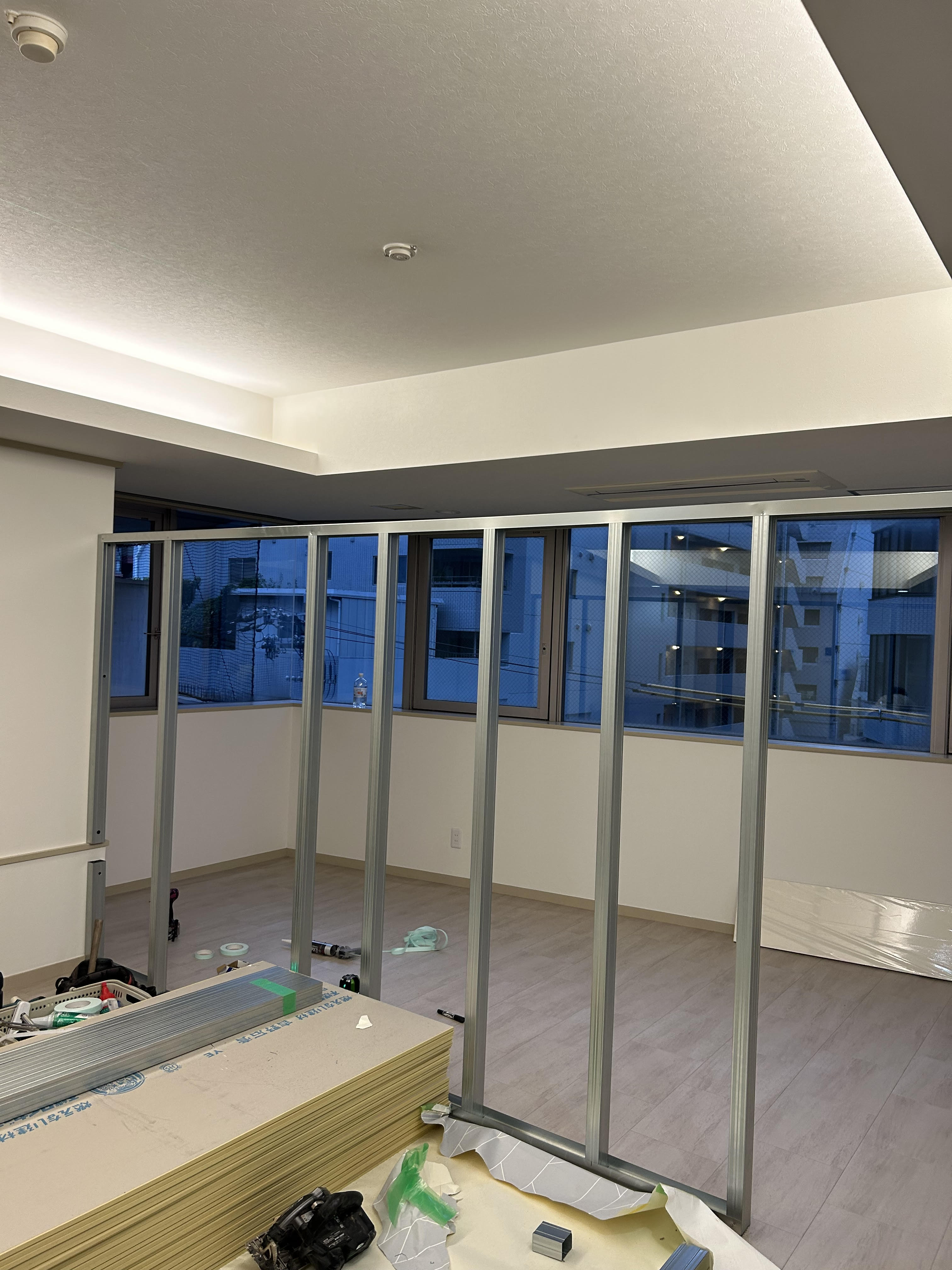 上本町店舗内装工事1